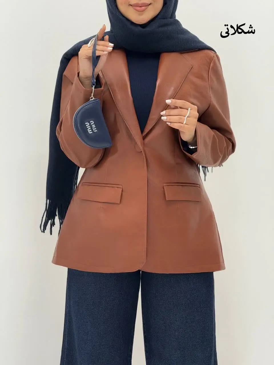 3775-کت چرم امگا